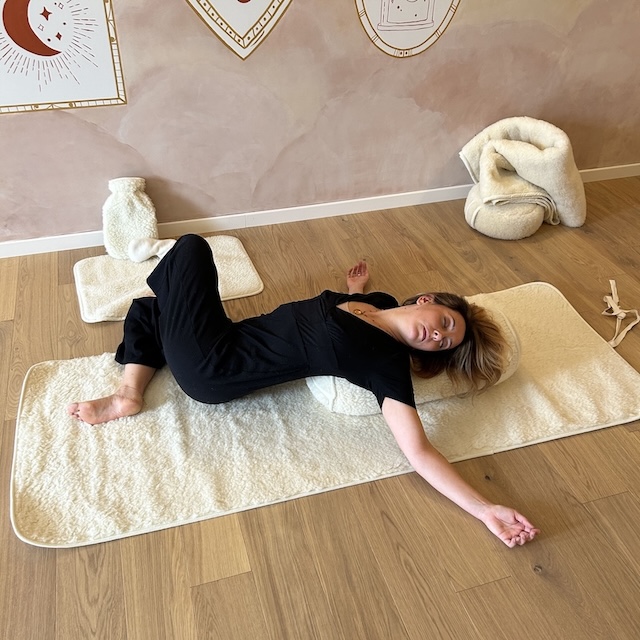 bolster en laine Yogom