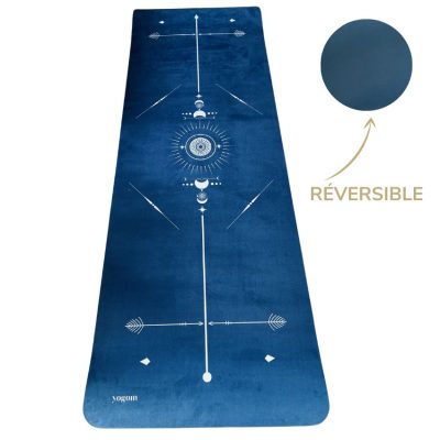 Tapis de yoga Performance Confort Totem Marine