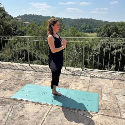 Tapis de yoga antidérapant Star Samadhi vert d’eau Yogom – Arbre Tapis de yoga antidérapant Star Samadhi vert d'eau Yogom - Arbre