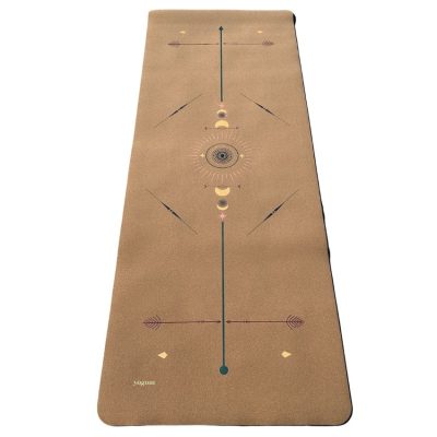 Tapis de yoga en liège Yogom Totem couleur