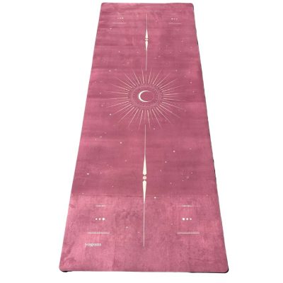 Tapis de yoga fitness Performance Lune Rose