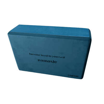 brique de yoga eva bleu marine yoga