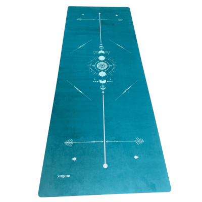 tapis de yoga performance yogom bodyline totem vert