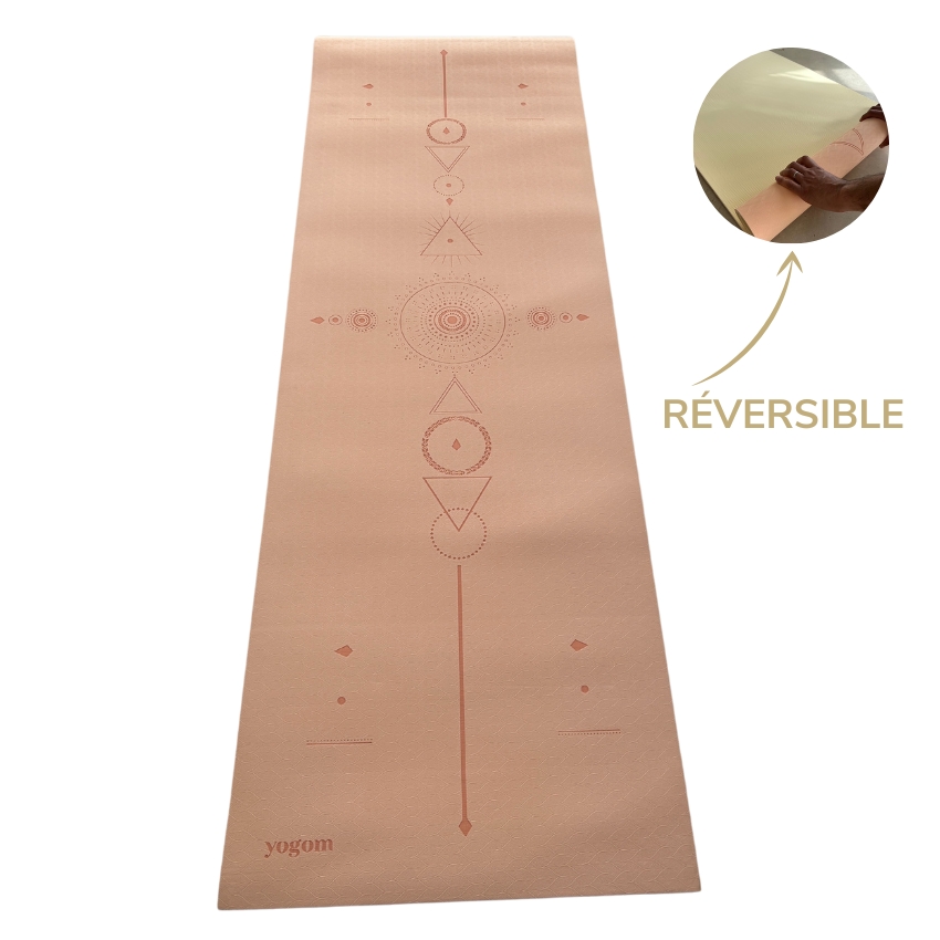 Tapis de yoga Yomad Samadhi Corail Yogom
