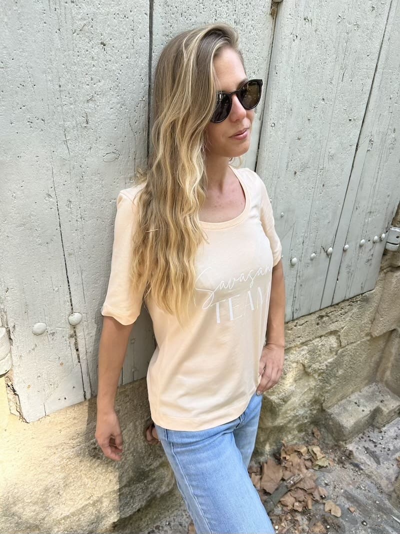 T shirt sport Yoga Yogom en coton biologique Made in Portugal. 5