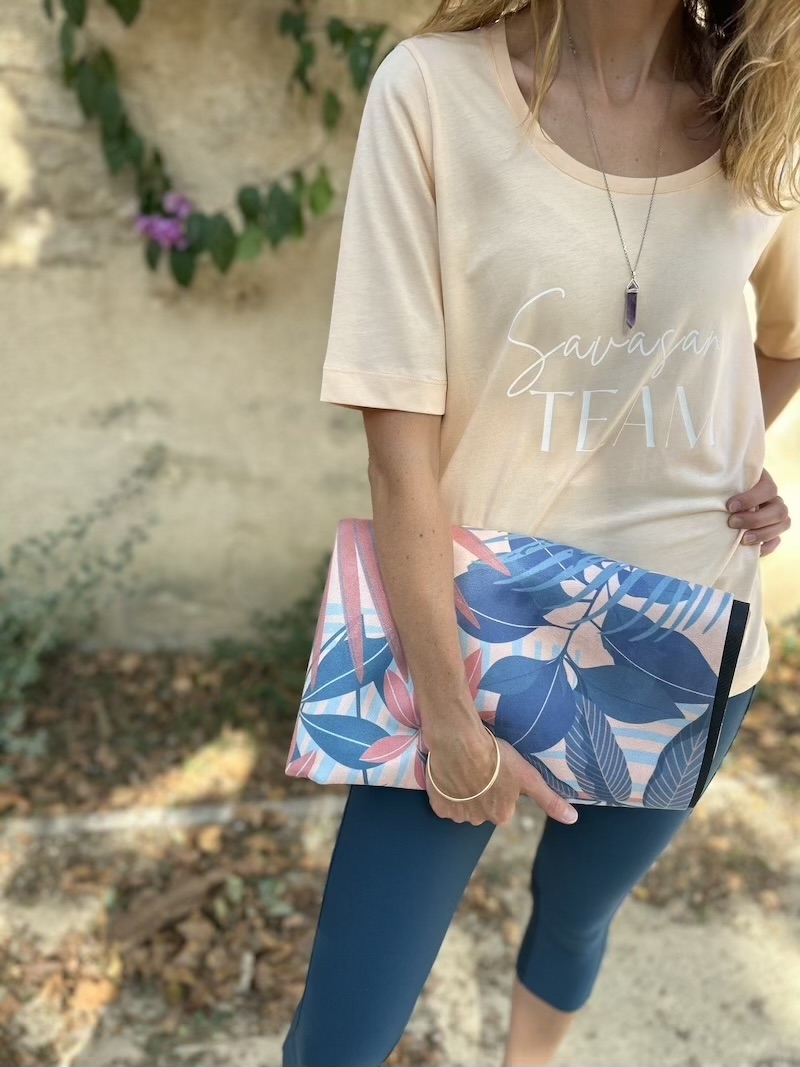 T shirt sport Yoga Yogom en coton biologique Made in Portugal. 8