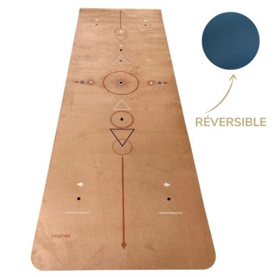 Tapis de yoga Pilates Performance Confort Samadhi Camel Yogom