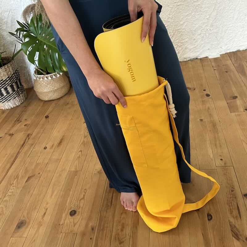 Sac de transport Yogom jaune 2