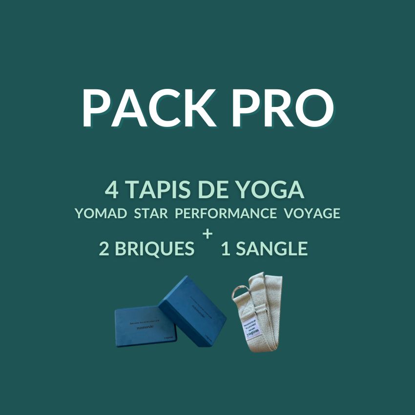 PACK PRO : testez les tapis de yoga Yogom avant d'équiper votre studio
