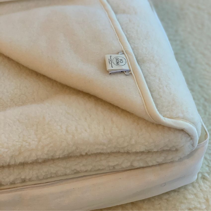 Couverture de yoga et méditation en laine Yogom