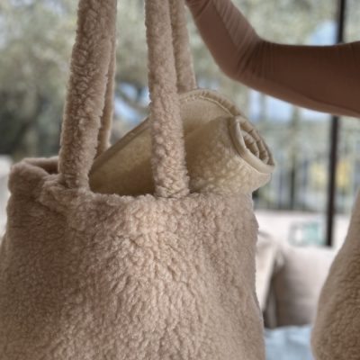 sac cabas en laine Yogom sac cabas en laine Yogom