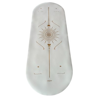 Tapis de yoga Star Astra Gold Blanc Yogom