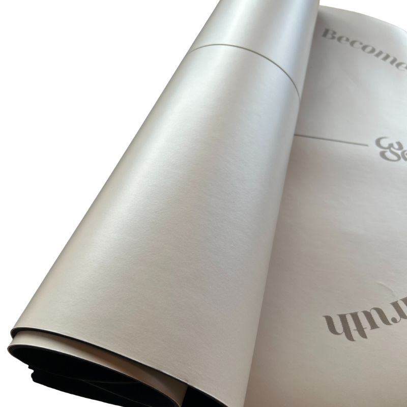 Tapis de yoga Star Mantra Taupe Yogom